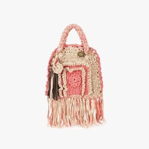 Coral Folk inezita Crochet Bag