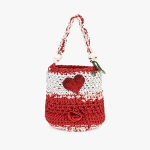 Heartlight Bucket inezita Crochet Bag